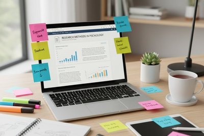 Student nutzt kostenlose PDF-Editor-Tools zum Organisieren von Lernmaterialien und Aufgaben