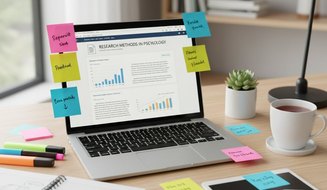 Pelajar menggunakan alat editor PDF percuma untuk menyusun bahan kajian dan tugasan