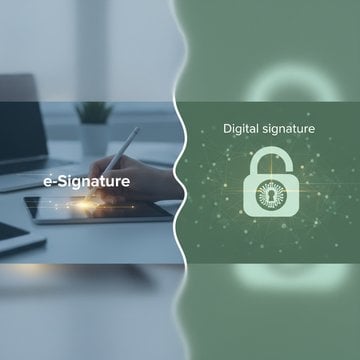 eSignatures vs Digital Signatures