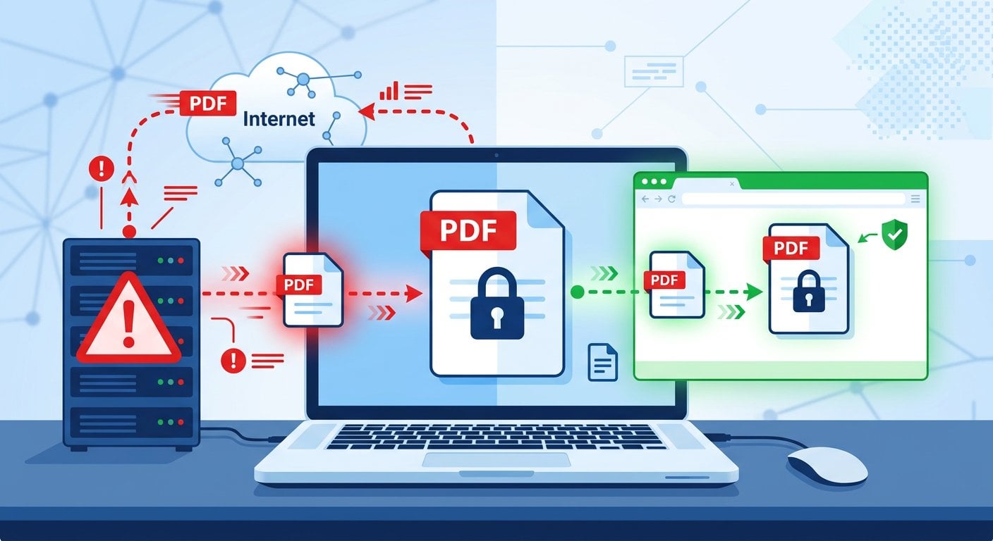 Are online PDF tools safe - understanding PDF privacy risks and what happens when you upload a PDF online