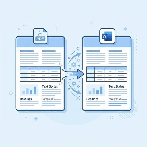 Schritt-für-Schritt-Anleitung zur Konvertierung von PDF in Word ohne Formatierungsverlust