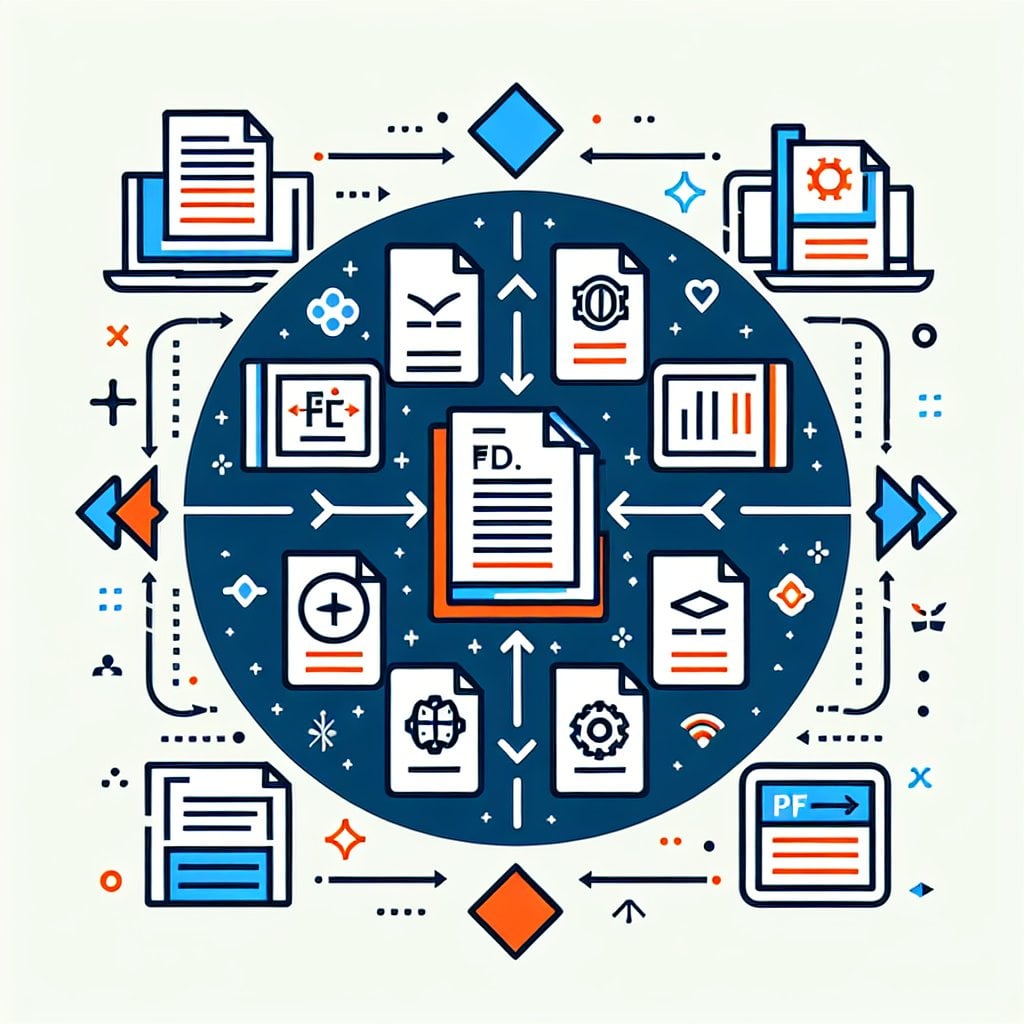 Workflow demonstration of merging multiple PDF files for student assignments