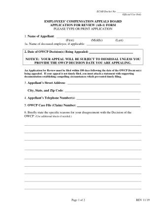 DOL Form AB 1