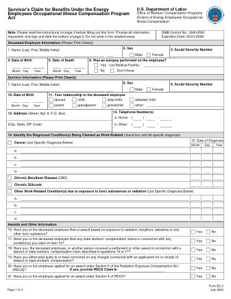 DOL Form EE 2