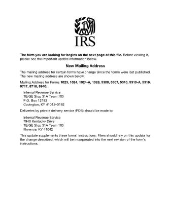IRS Form 1028