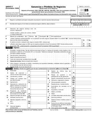 IRS Form 1040SCS