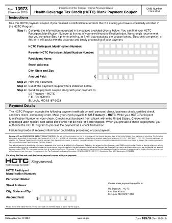 IRS Form 13973