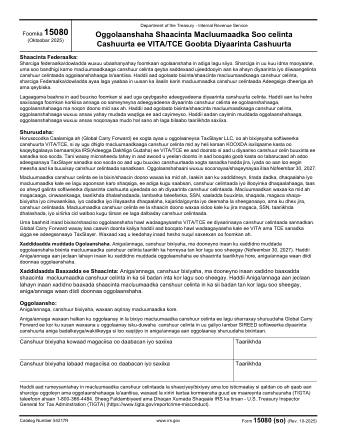 IRS Form 15080SO
