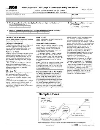 IRS Form 8050
