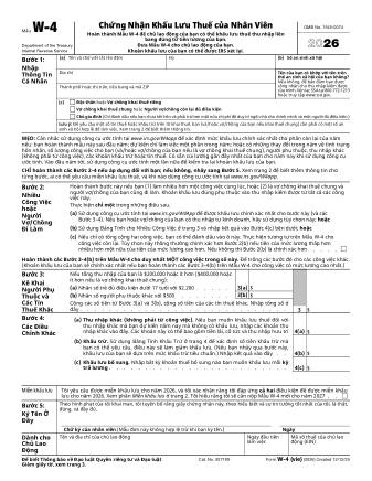 IRS Form W4VIE