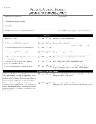 US Courts Form AO078