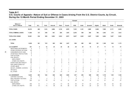 US Courts Form B07DEC03