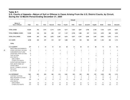 US Courts Form B07DEC04