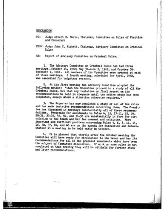 US Courts Form CR08 1962