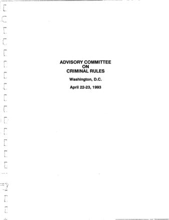 US Courts Form CR1993 04