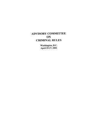US Courts Form CR2001 04