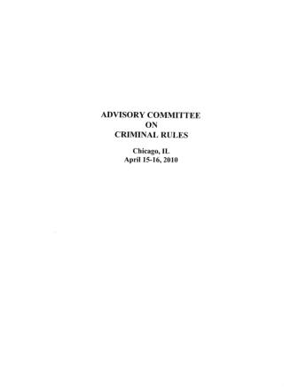 US Courts Form CR2010 04