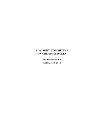 US Courts Form CR2012 04