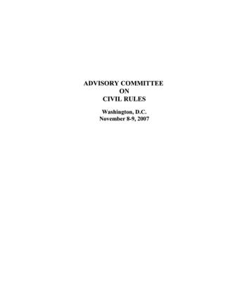 US Courts Form CV2007 11