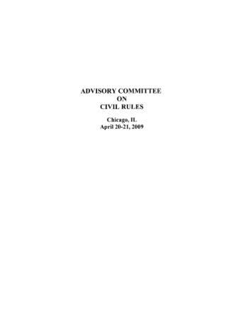 US Courts Form CV2009 04