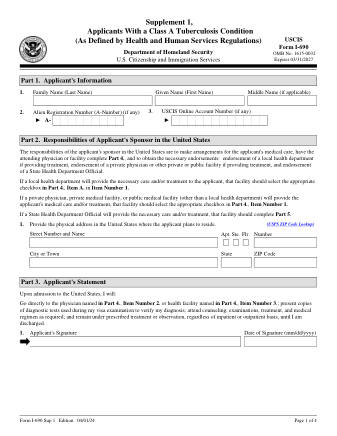 USCIS Form I-690SUP1